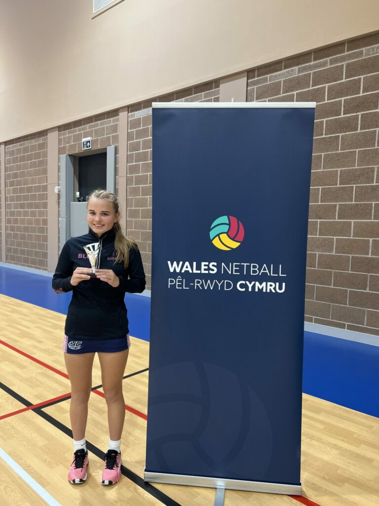 U14 Cup Player of the Tournament Isabelle Caesar (CTK Netball Club)